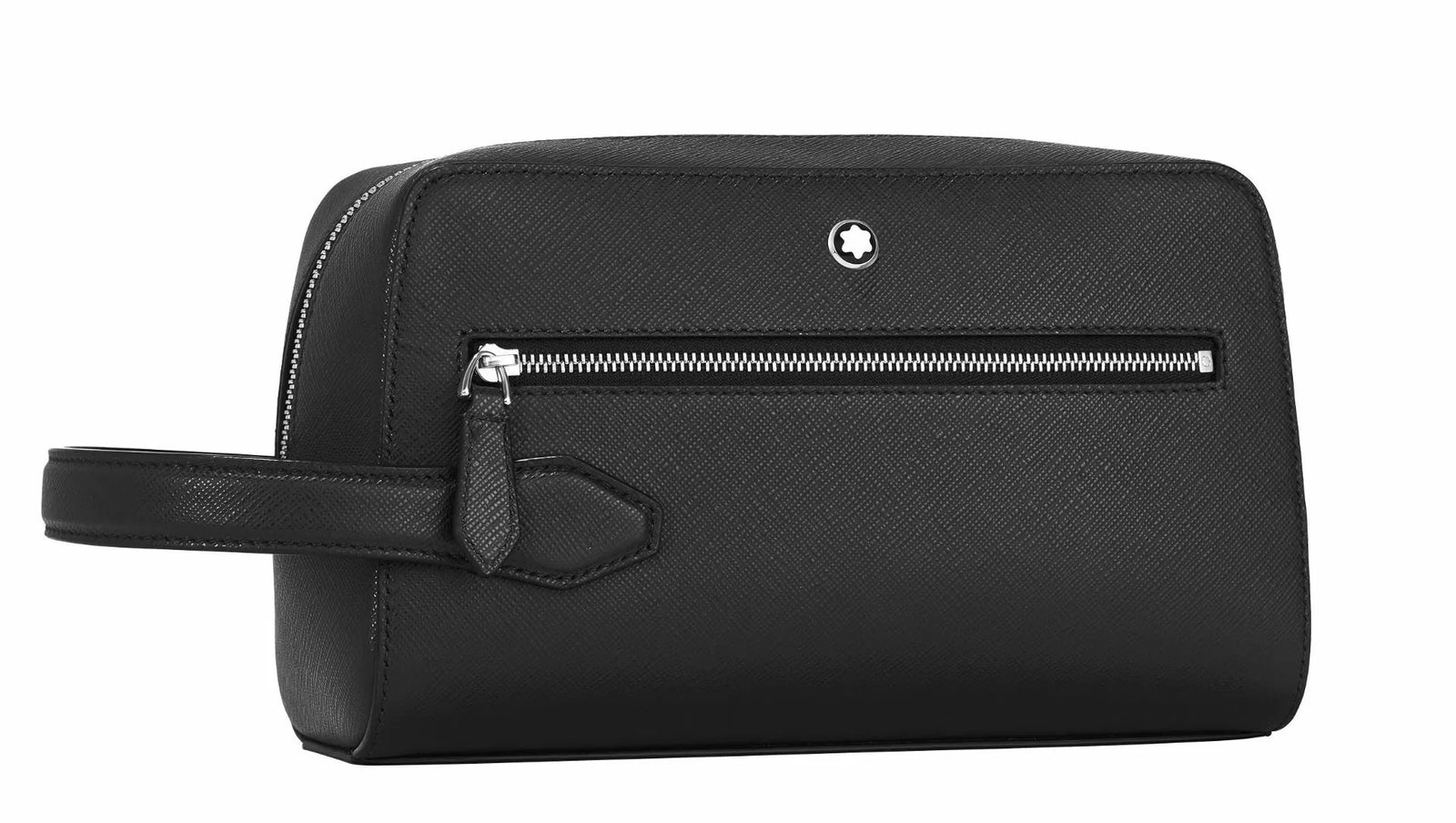 Montblanc Sartorial wash bag black leather