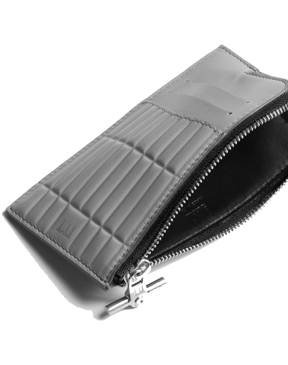 Dunhill Rollagas Zip Card Case , Grey