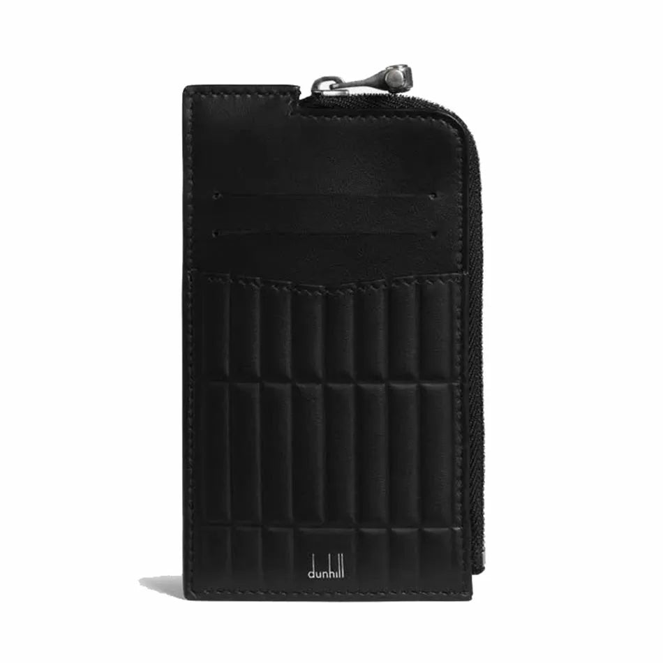 Dunhill Rollagas Zip Card Case Black