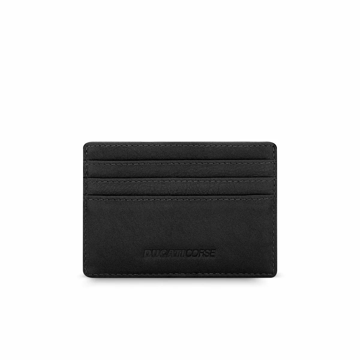 Ducati LINEA card holder 2cc with black leather