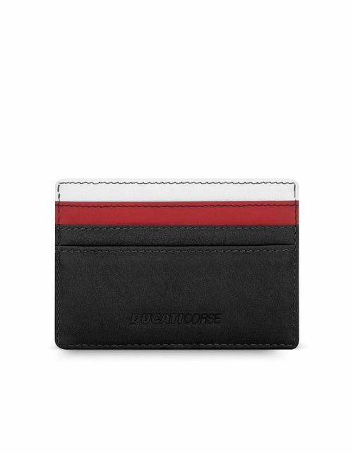 تحميل الصورة إلى عارض المعرض، Ducati FORMA card holder 2cc with multicolor leather
