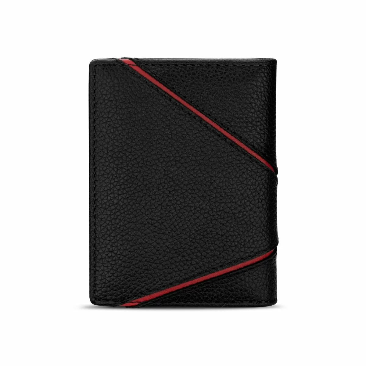 Ducati VITTORIA card holder 6cc with black , Red leather