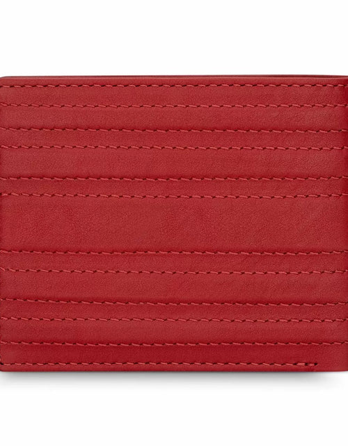 تحميل الصورة إلى عارض المعرض، Ducati LINEA men wallet 8cc with red leather
