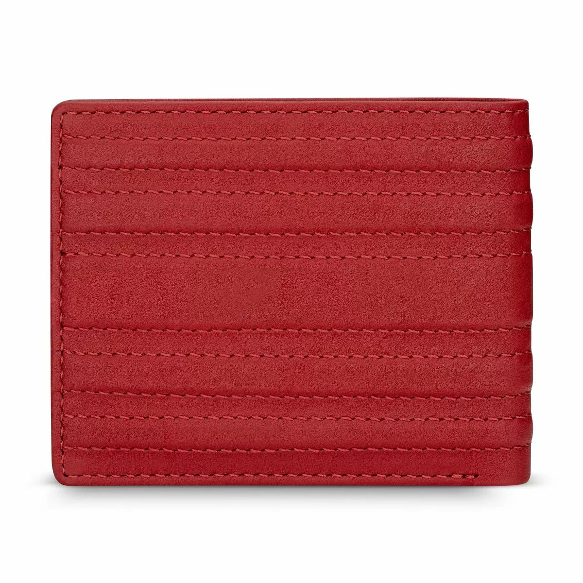 Ducati LINEA men wallet 8cc with red leather