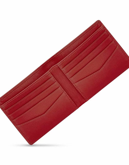 تحميل الصورة إلى عارض المعرض، Ducati LINEA men wallet 8cc with red leather
