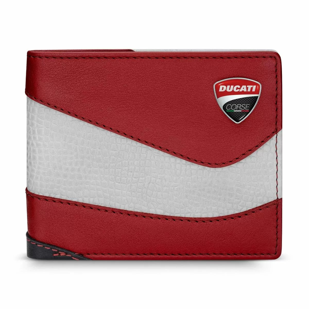 Ducati FORMA men wallet 8cc with multicolor leather