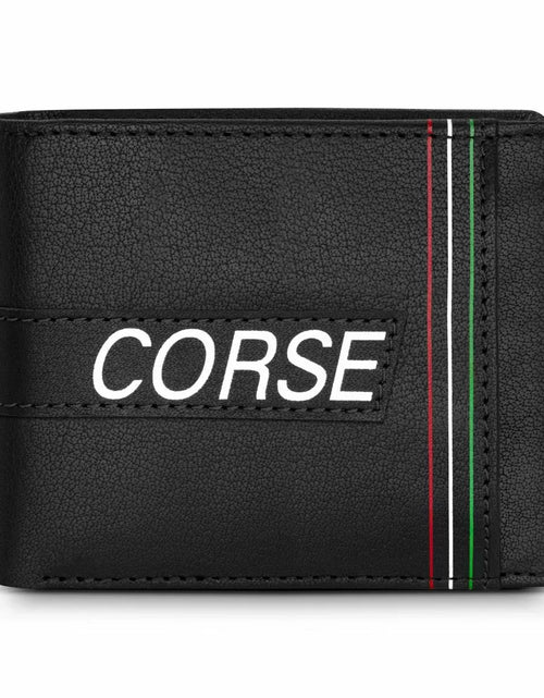 تحميل الصورة إلى عارض المعرض، Ducati STILE men wallet 8cc with zipper black leather
