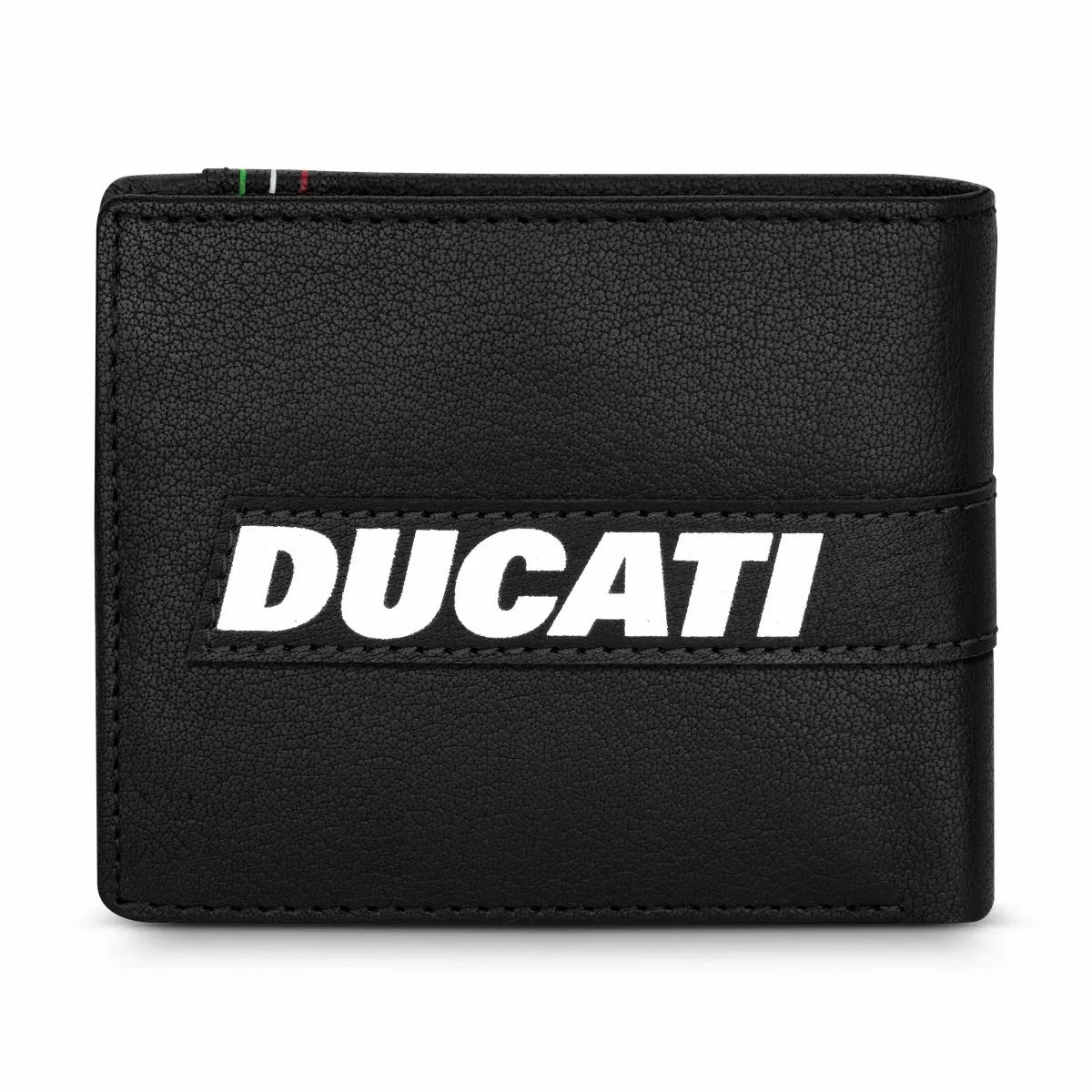 Ducati STILE men wallet 8cc with zipper black leather