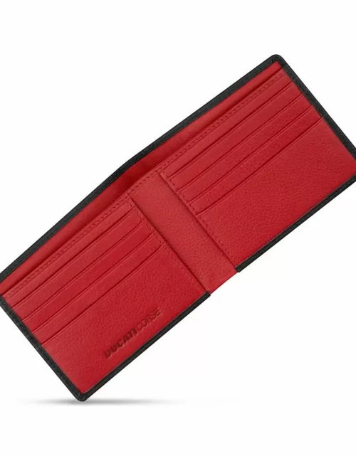 تحميل الصورة إلى عارض المعرض، Ducati TECTONIC wallet for men 8cc black leather
