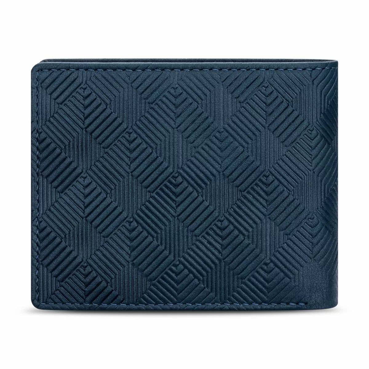 Ducati TECTONIC wallet for men 8cc blue leather