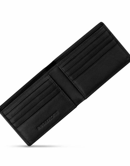 تحميل الصورة إلى عارض المعرض، Ducati LUCCA wallet for men 8cc black leather
