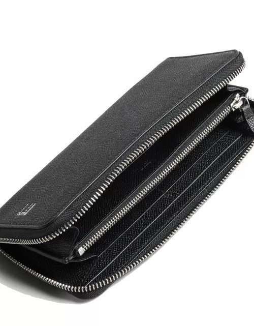 تحميل الصورة إلى عارض المعرض، Dunhill Cadogan Zip Coat Wallet 8cc Black
