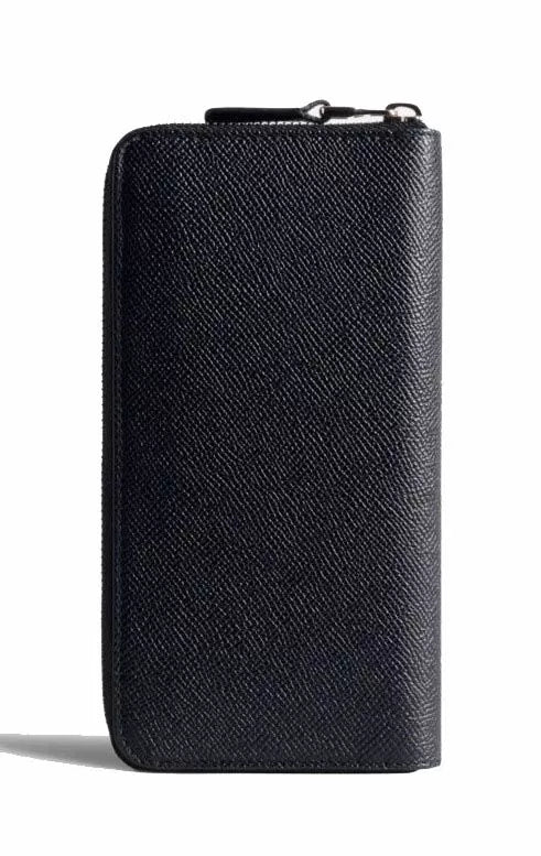 Dunhill Cadogan Zip Coat Wallet 8cc Black