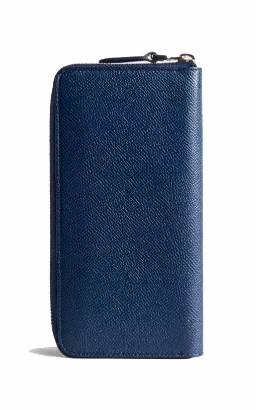 Dunhill Cadogan Zip Coat Wallet 8cc navy