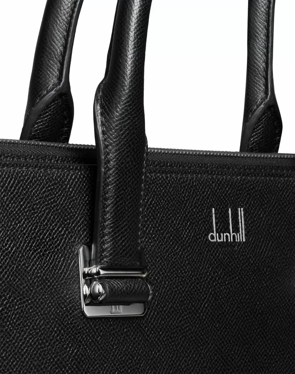 Dunhill Cadogan Single-Gusset Document Case Black