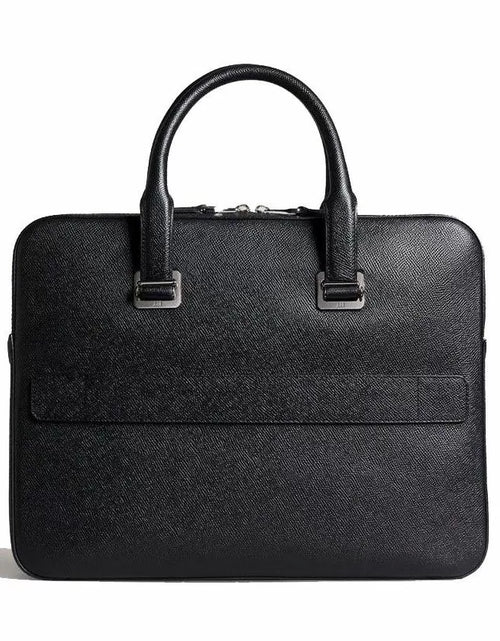 تحميل الصورة إلى عارض المعرض، Dunhill Cadogan Slim Single Document Case Black
