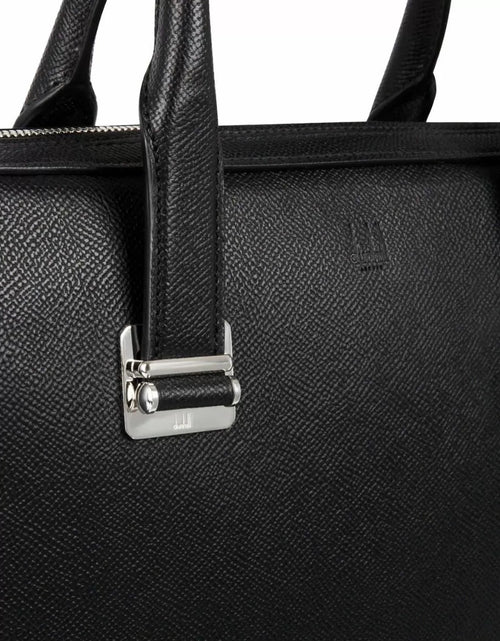 تحميل الصورة إلى عارض المعرض، Dunhill Cadogan Slim Single Document Case Black
