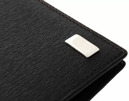 Load image into Gallery viewer, Dunhill wallet for men 12cc black leather
