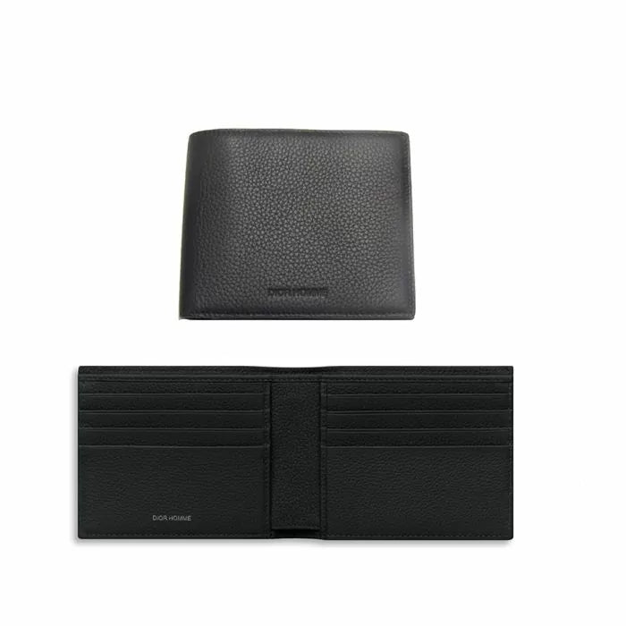 Dior leather Black wallet