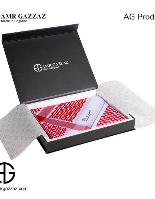 Load image into Gallery viewer, Amr Gazzaz English Shemagh new Elsonbola 2026
