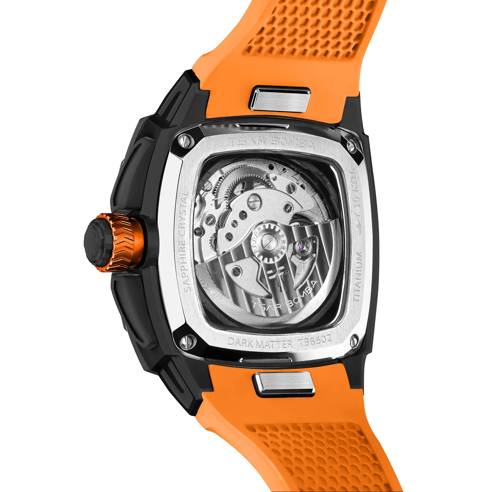 Dark Matter-Interchangeable Automatic Watch TB8602 Orange Set