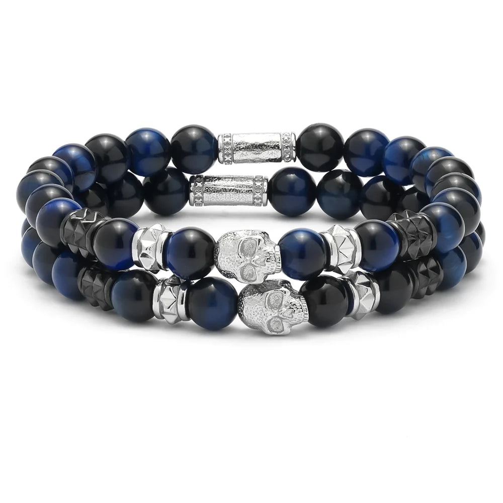 His & Hers | Electric Blue Stack