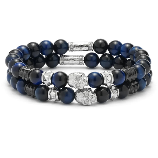 His & Hers | Electric Blue Stack