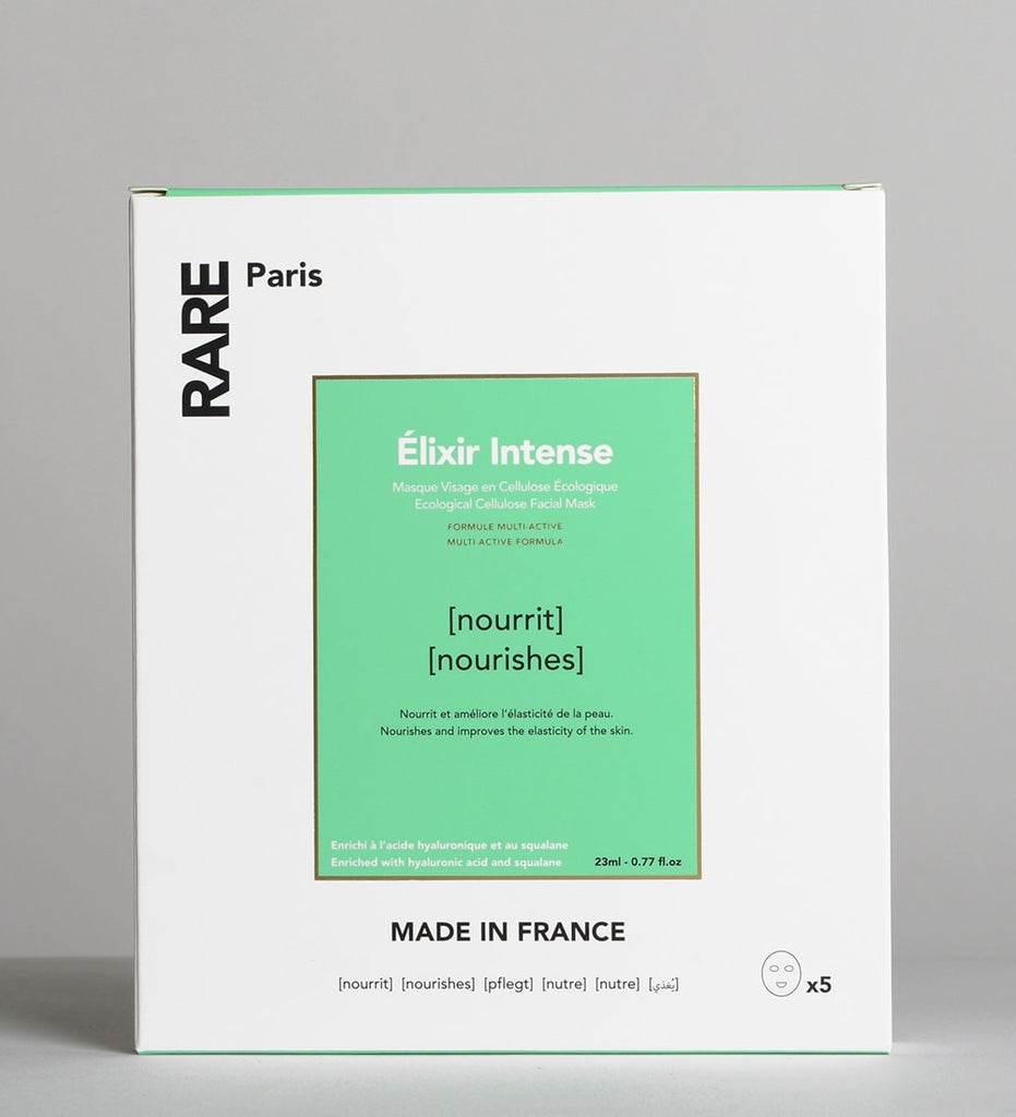 Elixir Intense Nourishing Face Mask Box x5 23 mL per sheet mask