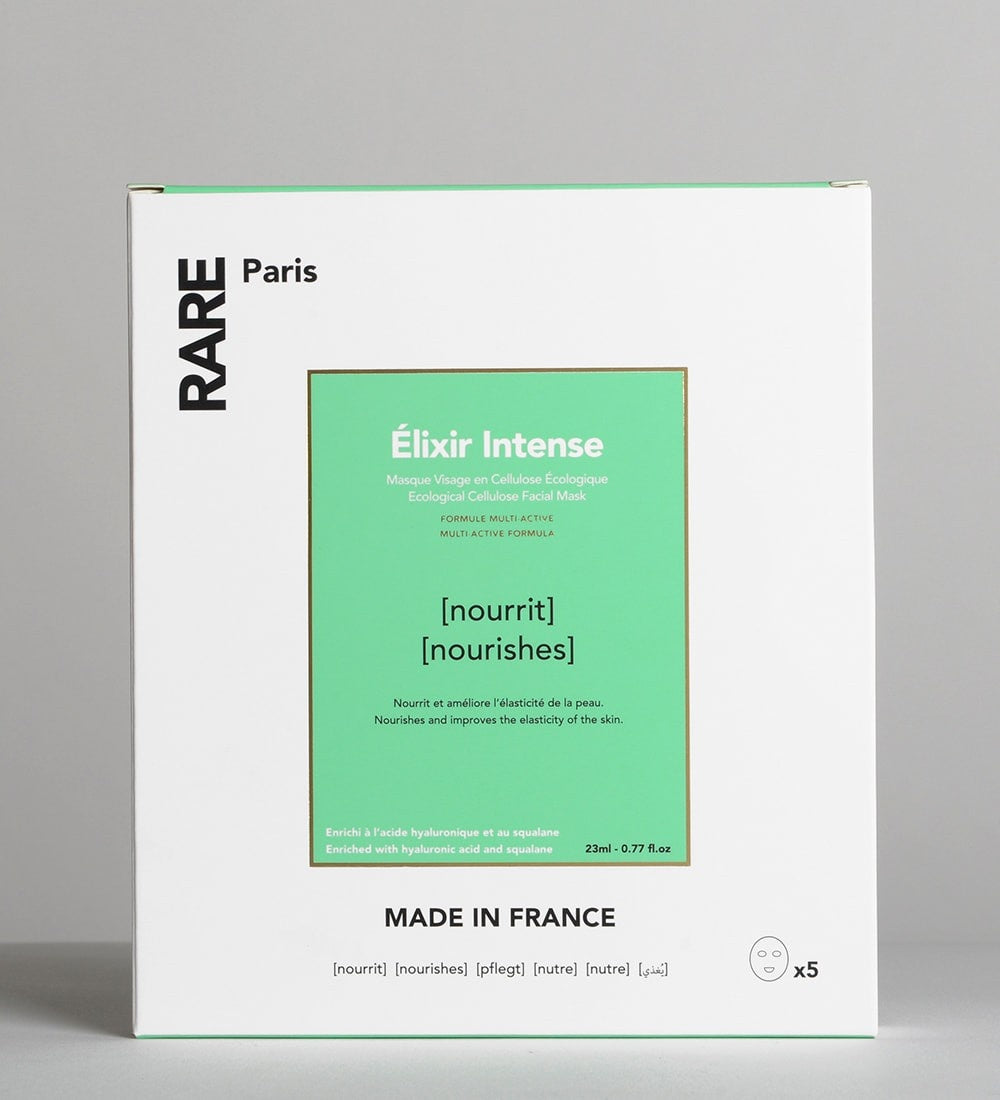 Elixir Intense Nourishing Face Mask Box x5 23 mL per sheet mask