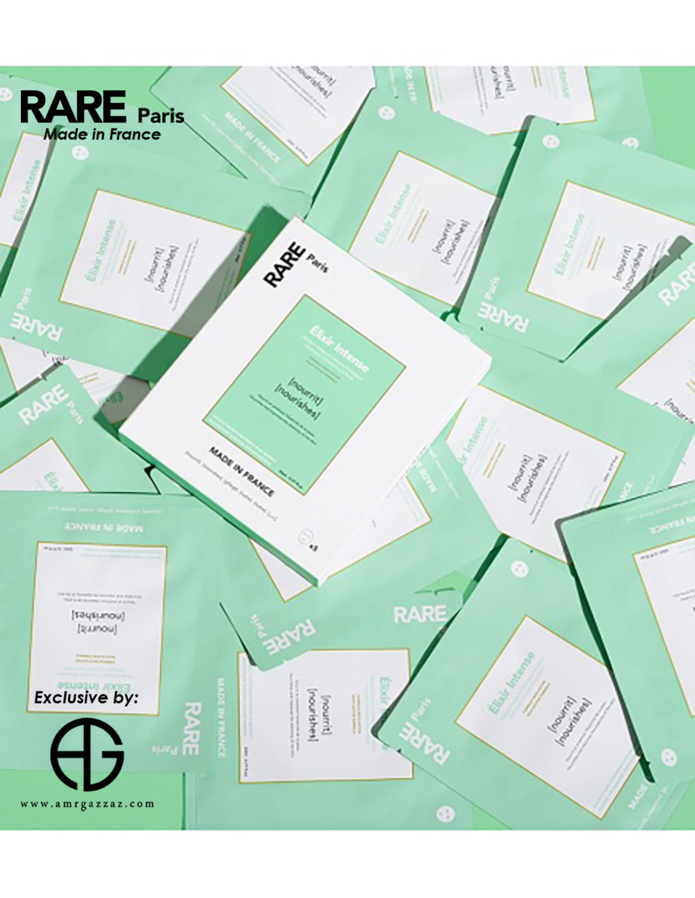 Elixir Intense Nourishing Face Mask – Box of 5 5 sheet masks (23 mL each)