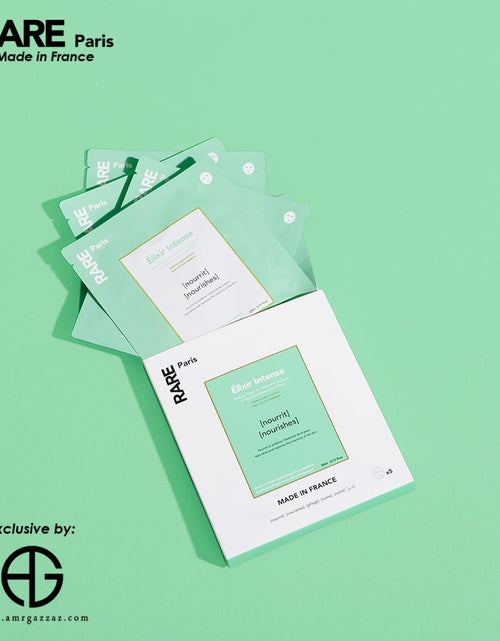 Load image into Gallery viewer, Elixir Intense Nourishing Face Mask – Box of 5 5 sheet masks (23 mL each)
