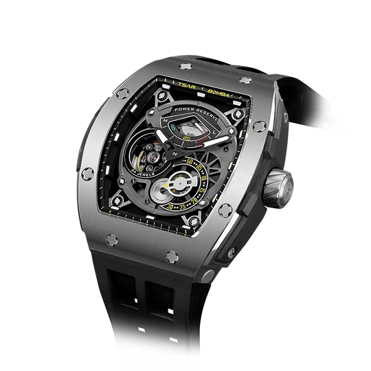 Elemental Series-Automatic Watch TB8210A Silver Black