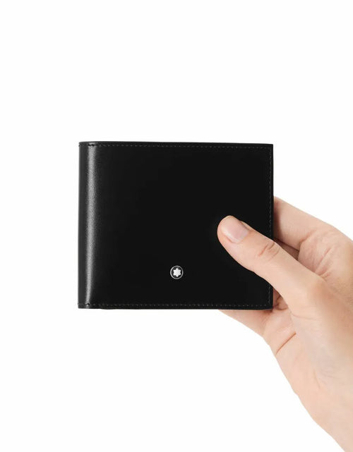 Load image into Gallery viewer, Montblanc Meisterstuck 6cc Leather wallet black
