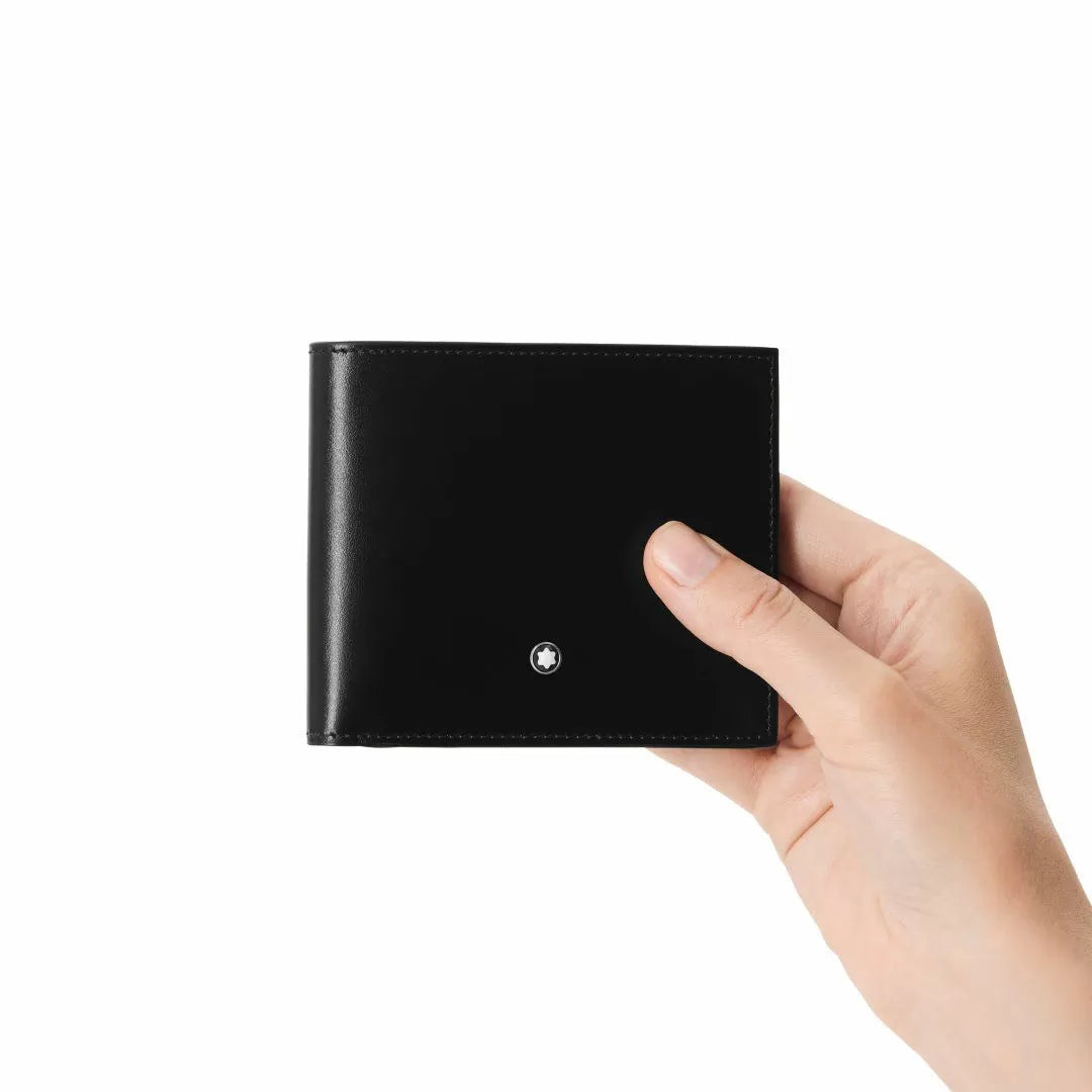 Montblanc Meisterstuck 6cc Leather wallet black