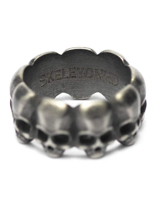 Load image into Gallery viewer, Formation Ring - Circle of Skulls
