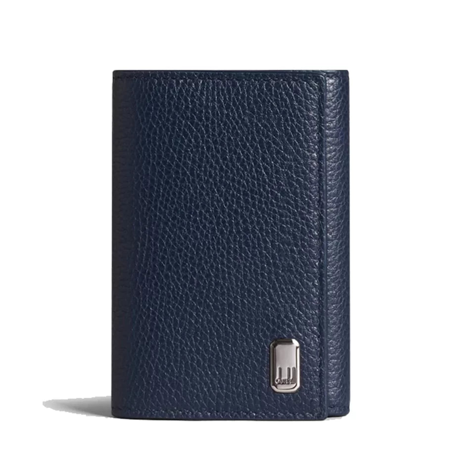 Dunhill Belgrave Key Case , Navy Blue