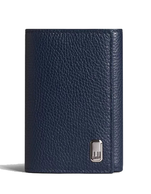 تحميل الصورة إلى عارض المعرض، Dunhill Belgrave Key Case , Navy Blue
