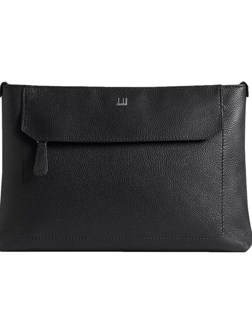 تحميل الصورة إلى عارض المعرض، Dunhill Belgrave Zipped Pouch Black
