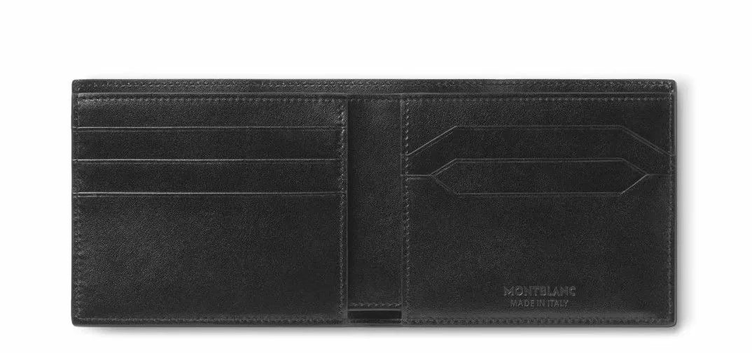 Montblanc Meisterstuck 6cc Leather wallet black