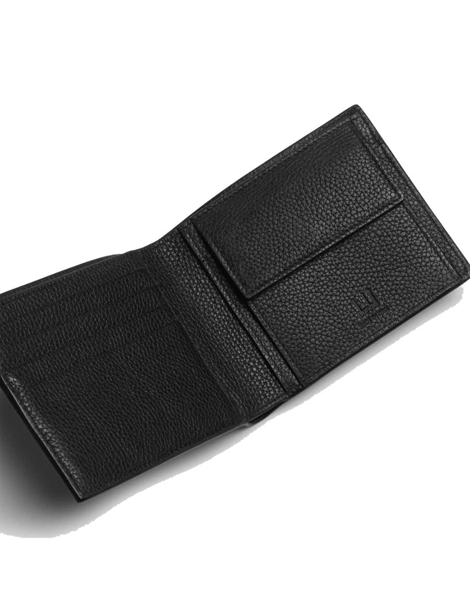 Dunhill Belgrave 4cc & Coin Purse Billfold , Black