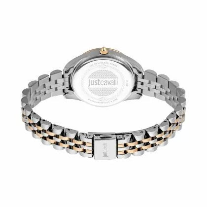 Just Cavalli Pantera watch for women steel rose gold