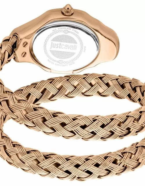 Load image into Gallery viewer, Just Cavalli Lady Snake women watch rose gold , MOP
