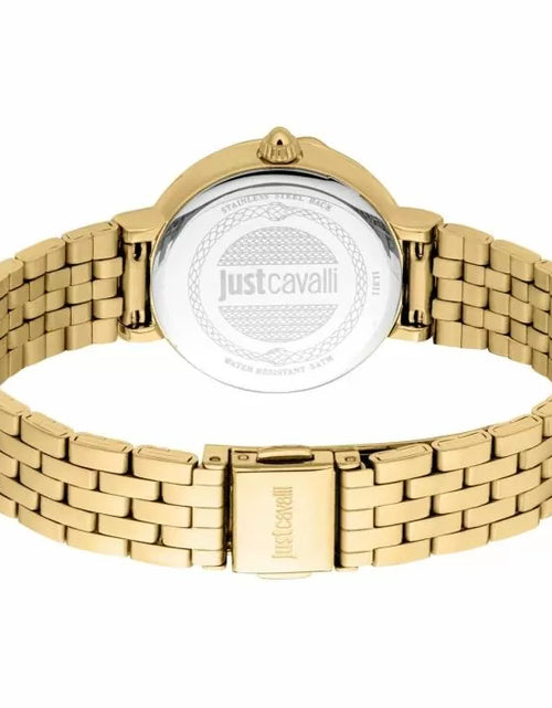Load image into Gallery viewer, Just Cavalli ladies Quartz watch stainless steel gold , MOP

