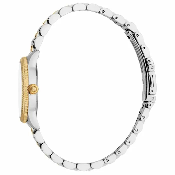 Just Cavalli Valentine's Watch With Bracelet - Gold , Silver