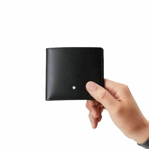 Load image into Gallery viewer, Montblanc Meisterstuck Black Wallet 8cc
