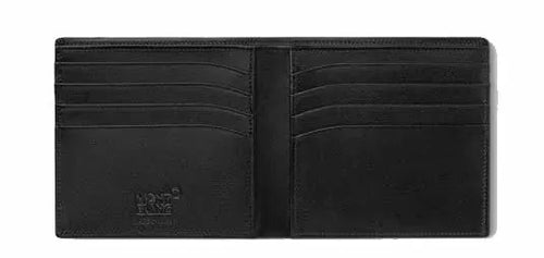 Load image into Gallery viewer, Montblanc Meisterstuck Black Wallet 8cc
