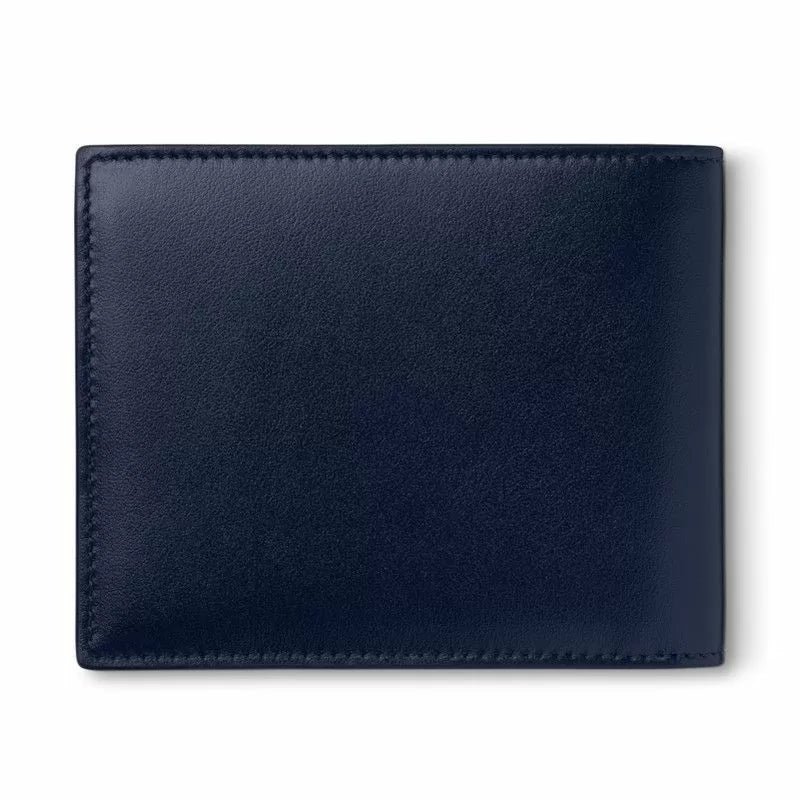 Montblanc Meisterstuck wallet 6cc with blue leather