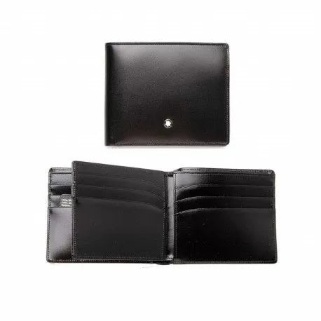 تحميل الصورة إلى عارض المعرض، Montblanc Meisterstuck Horizontal Wallet 12Cc , Black
