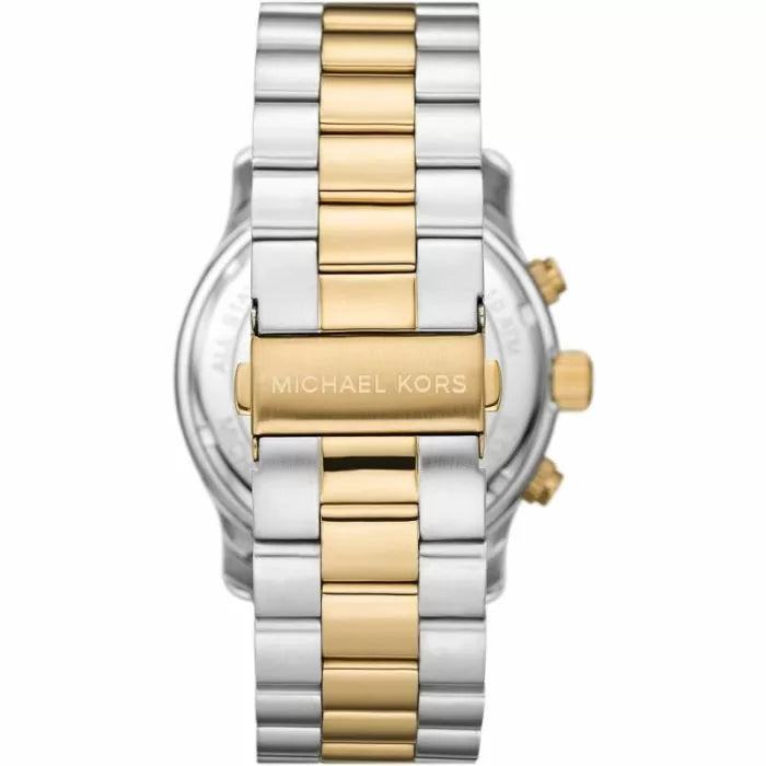 Michael Kors Iconic Reissue Runway Chronograph Watch Gold