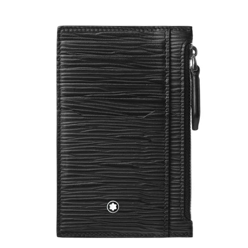 تحميل الصورة إلى عارض المعرض، Montblanc Meisterstuck 4810 Card Holder 8cc - Zipped Pocket
